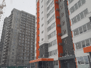 мкрн. «Дружный», г. Набережные Челны, Заказчик - Строительный холдинг «Домкор», Farbe Roll-n-Kellenputz 5400 м²., фото 1